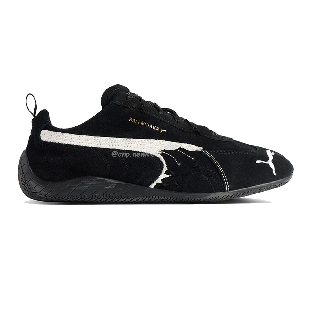 Balenciaga X Puma Ultrasoft Speedcat Sneakers Red White Black (3) - www.newkick.org